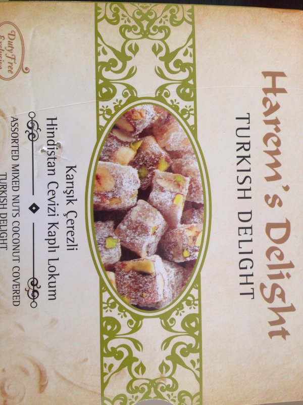 harem's delight 土耳其软糖的热量是多少? harem's delight 土耳其软糖的热量是多少?